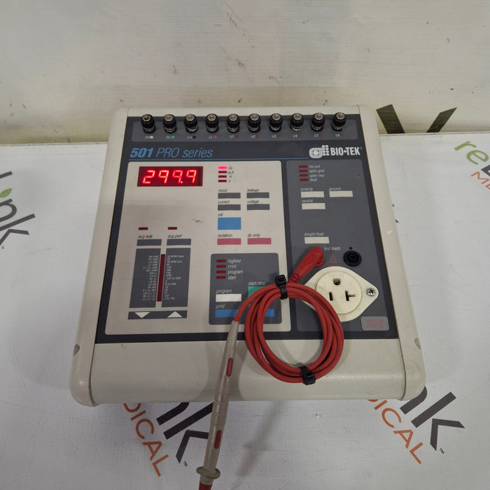 Bio-Tek Instruments 501 Pro Series Safety Analyzer