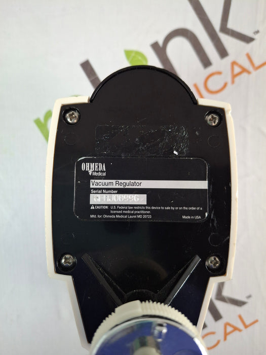 Ohmeda Medical Vacuum Regulator