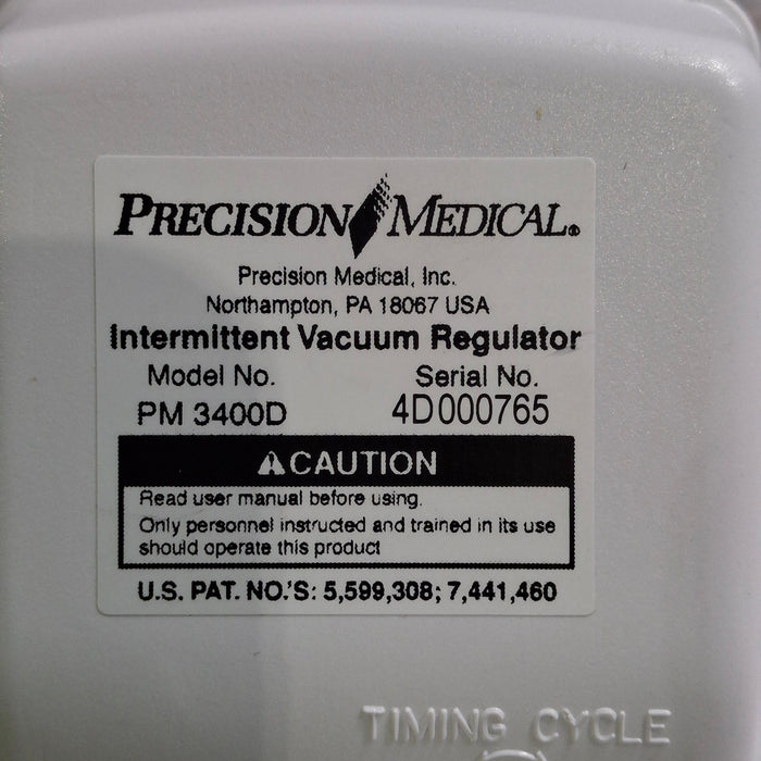 Precision Medical PM3400 Pediatric Continuous Intermittent Vacuum Regulator