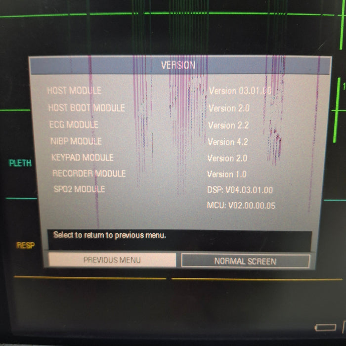 Datascope Trio Patient Monitor
