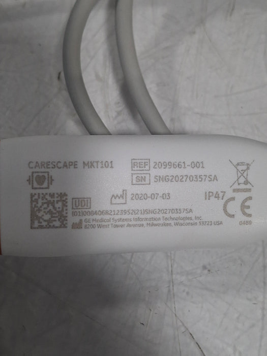 GE Healthcare Carescape MKT101 2099661-001 Temp Module