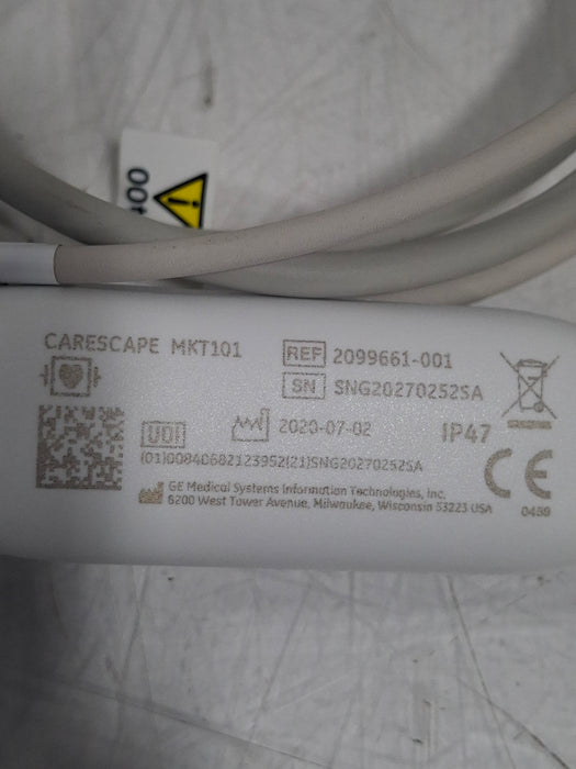 GE Healthcare Carescape MKT101 2099661-001 Temp Module
