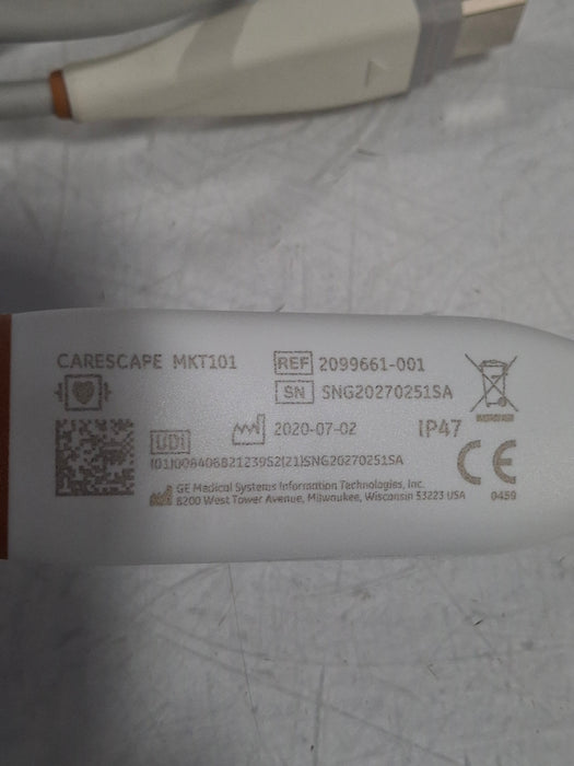 GE Healthcare Carescape MKT101 2099661-001 Temp Module