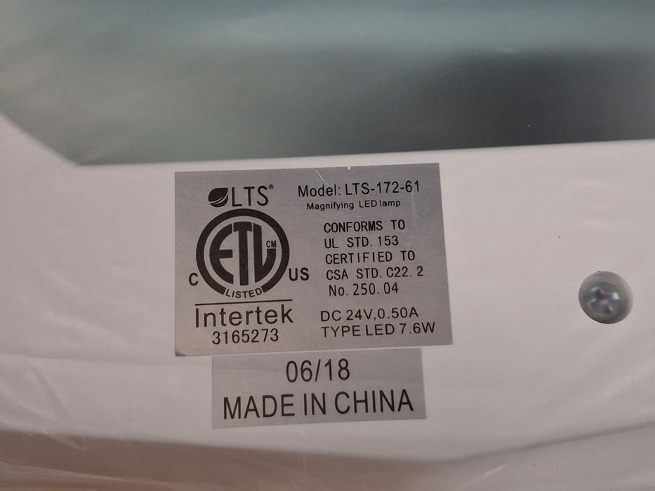 Intertek LTS-172-61 Magnifying LED Lamp