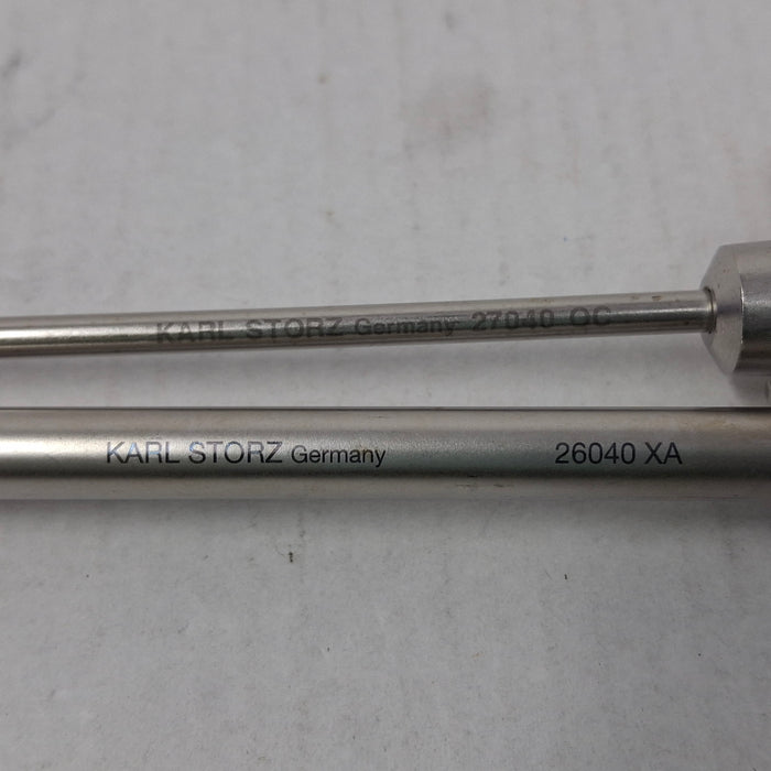 Karl Storz 26040SL, 27040OC, & 26040XA Resectoscope Sheaths and Obturator