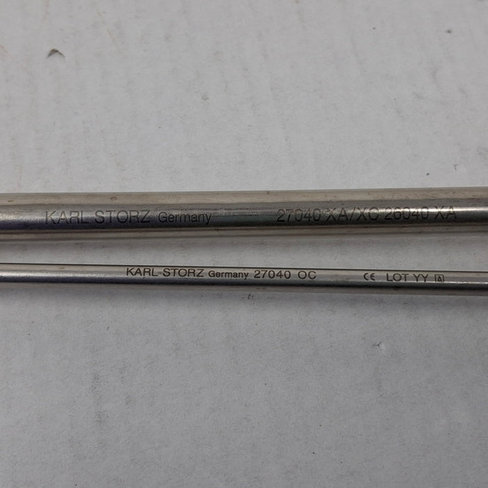 Karl Storz 26040SL, 27040OC, & 26040XA Resectoscope Sheaths and Obturator