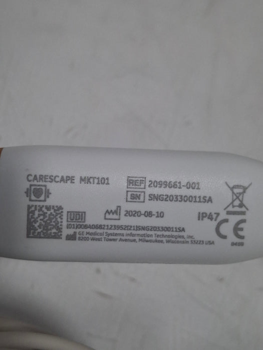 GE Healthcare Carescape MKT101 2099661-001 Temp Module
