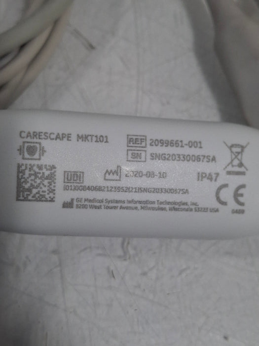 GE Healthcare Carescape MKT101 2099661-001 Temp Module