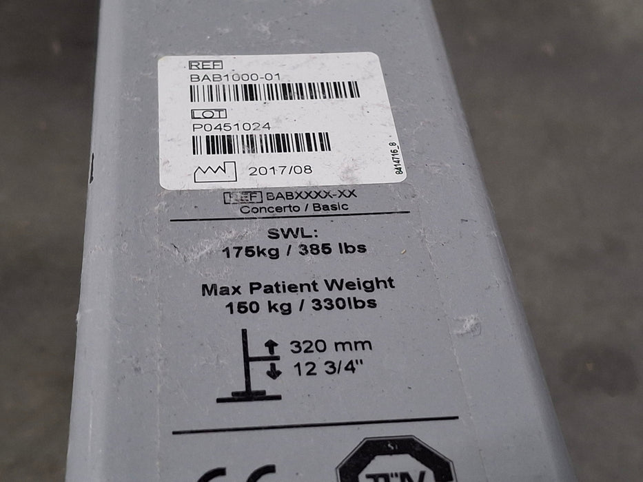 Arjo Concerto Shower Trolley