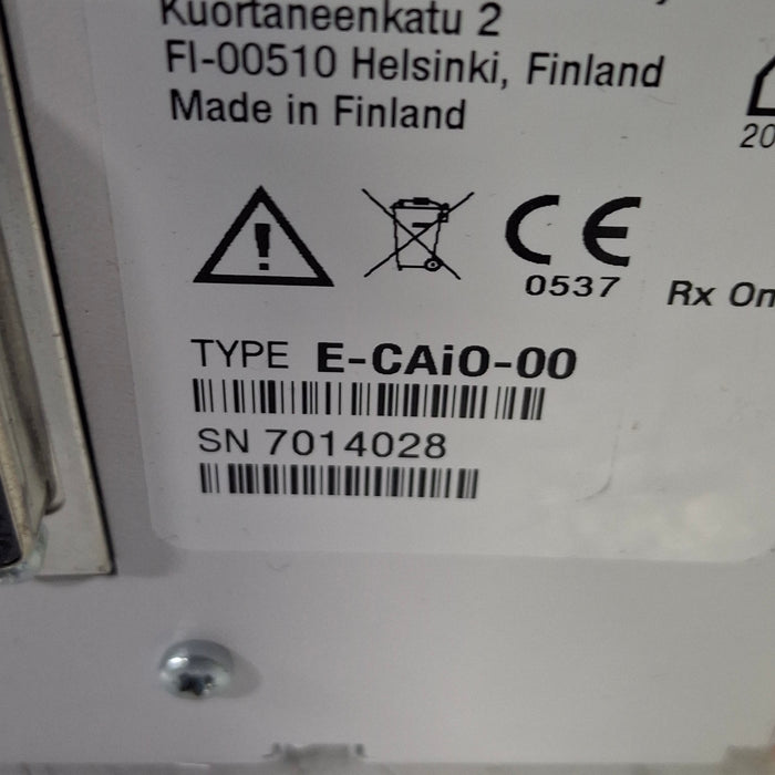 GE Healthcare E-CAiO-00 Gas Exhaust Module