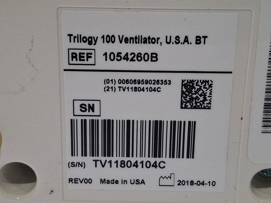 Philips Trilogy 100 Portable Ventilator