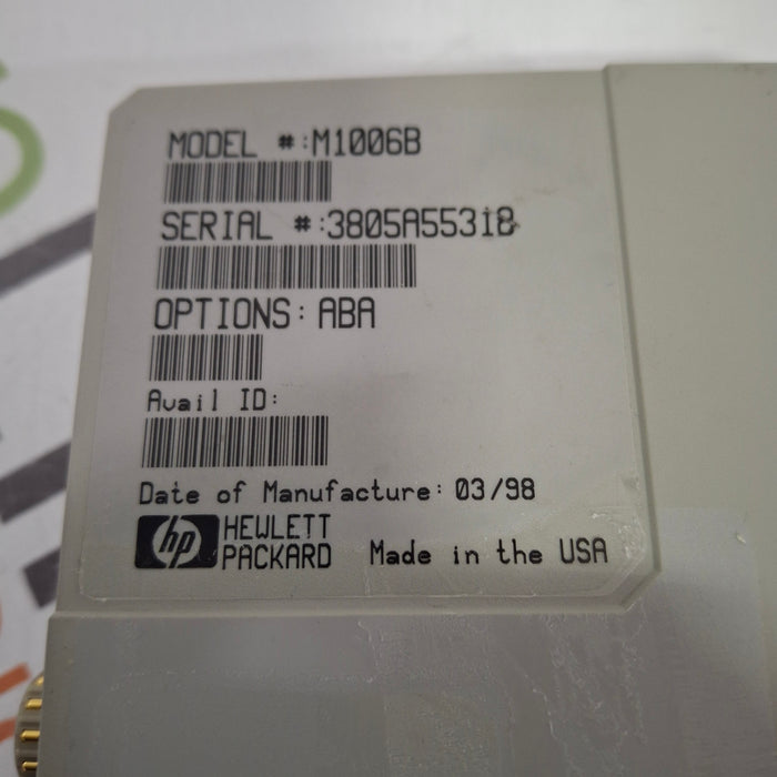 Philips M1006B Single Parameter IBP Module