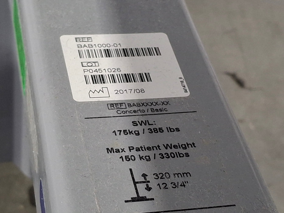 Arjo Concerto Shower Trolley