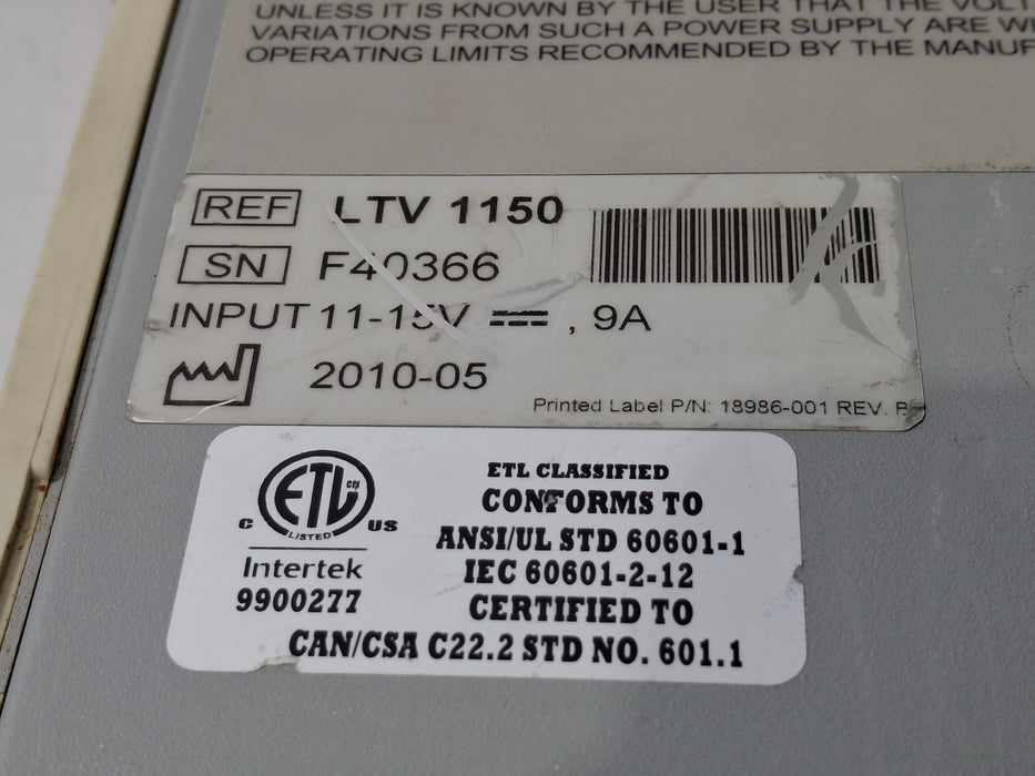 CareFusion LTV 1150 Ventilator