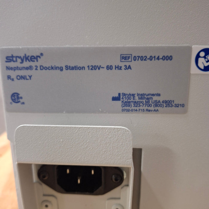 Stryker Neptune 2 Docking Station