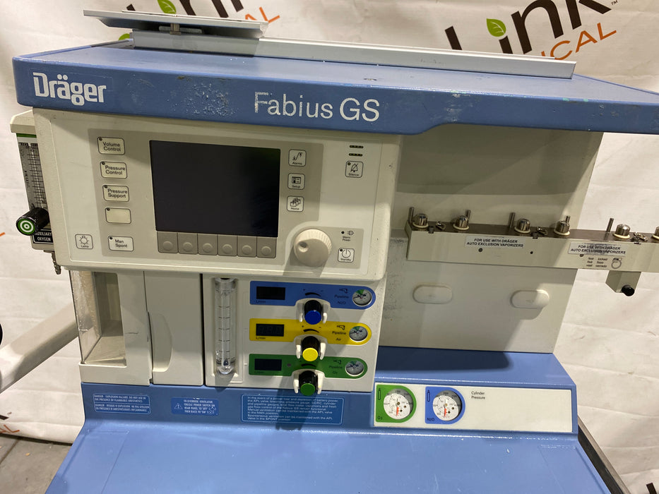 Draeger Medical Fabius GS Anesthesia Machine