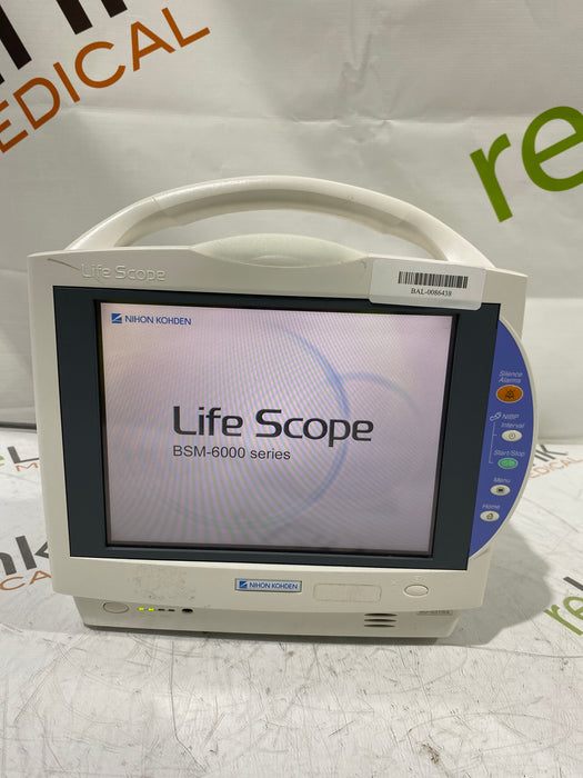 Nihon Kohden Life Scope BSM-6301A Patient Monitor
