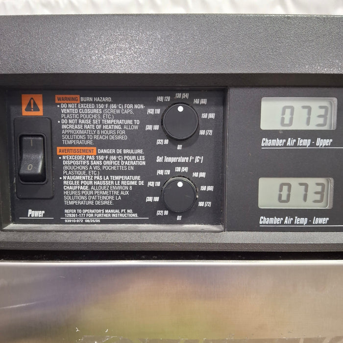 Steris QDJ04 Dual Compartment Warming Cabinet