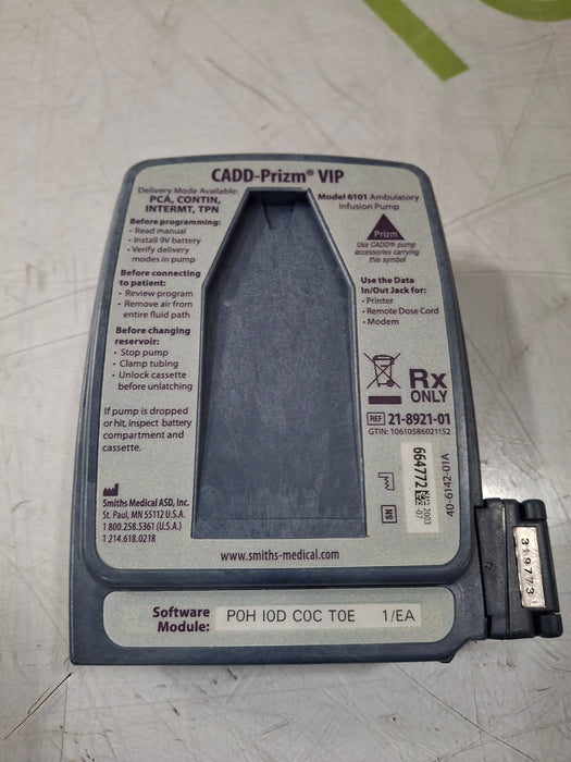 Smiths Medical CADD Prizm VIP Ambulatory Infusion Pump