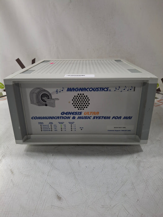 Magnacoustics Genesis Ultra MRI Music/Communication Control Box
