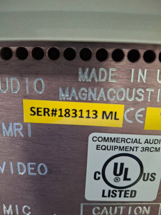 Magnacoustics Genesis Ultra MRI Music/Communication Control Box