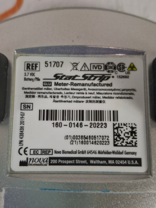 Nova Biomedical Corp. Stat Strip Glucose Meter