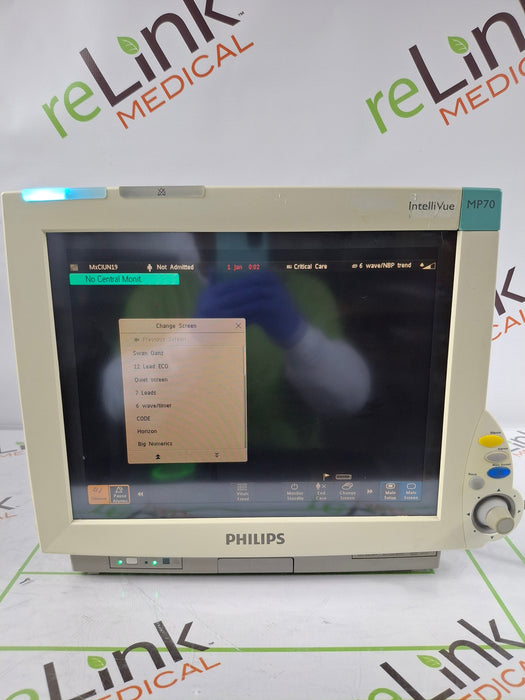 Philips IntelliVue MP70 Patient Monitor