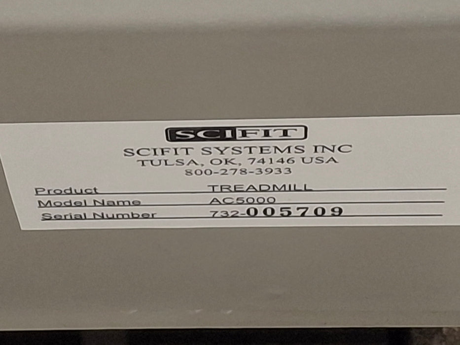 SciFit AC5000 Rehab Treadmill