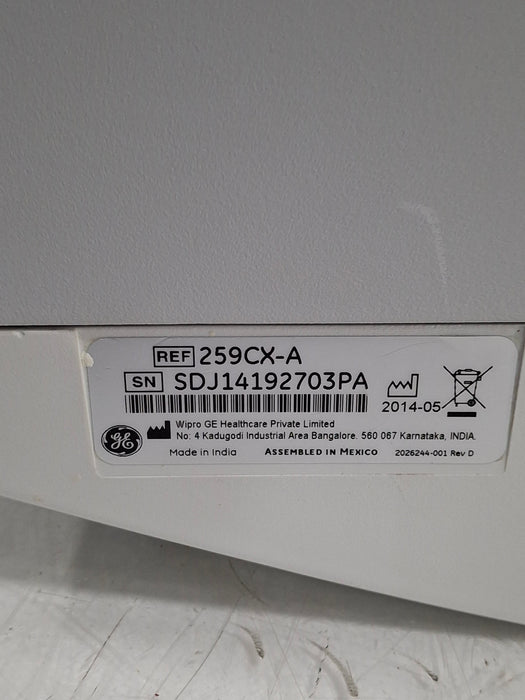 GE Healthcare Corometrics 250cx Series Model 259cx Fetal Monitor