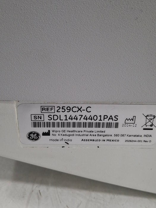 GE Healthcare Corometrics 250cx Series Model 259cx Fetal Monitor