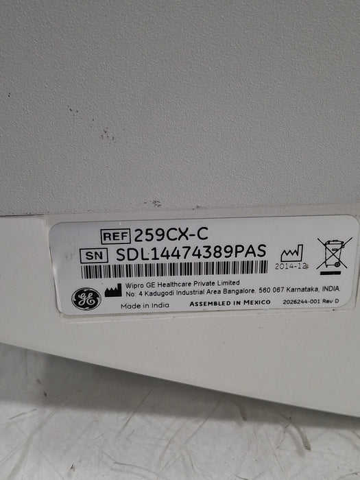 GE Healthcare Corometrics 250cx Series Model 259cx Fetal Monitor