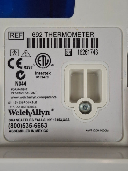Welch Allyn SureTemp Plus 692 Thermometer