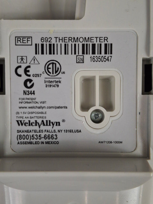 Welch Allyn SureTemp Plus 692 Thermometer