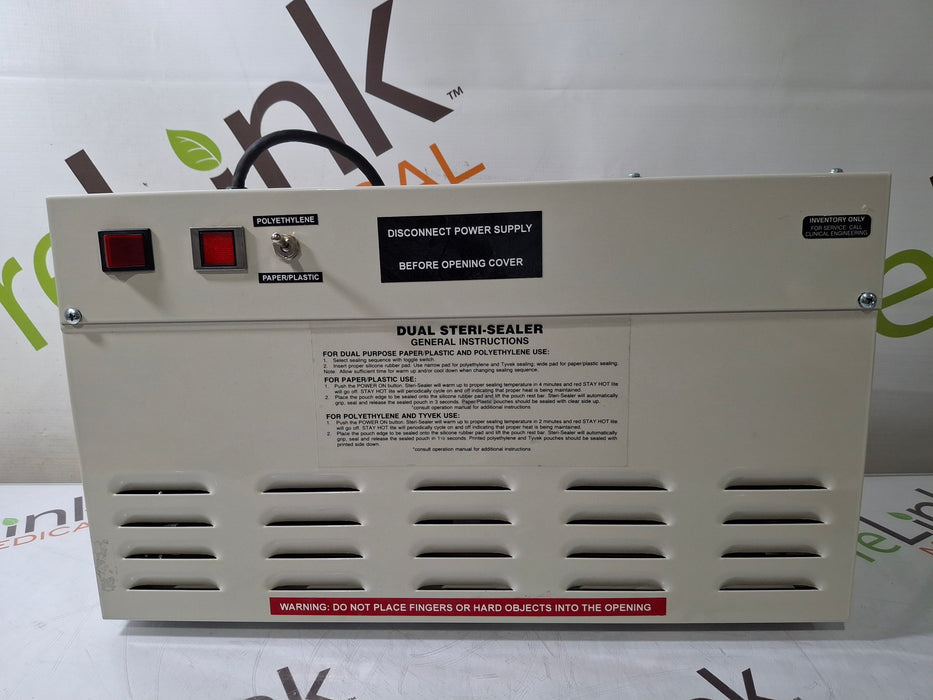 GAMA Electronics, Inc. (Concord Division) Dual Steri-Sealer Packaging Sealer