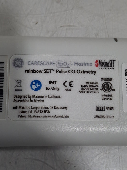 GE Healthcare Carescape SpO2 Masimo Rainbow Set Pulse Module