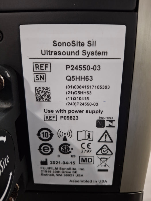 Sonosite SII Ultrasound