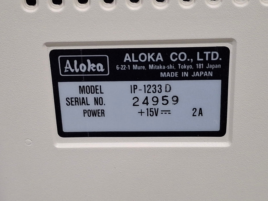 Aloka SSD-1000 Ultrasound