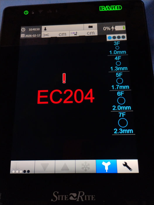 Bard Medical Site-Rite 8 Ultrasound System