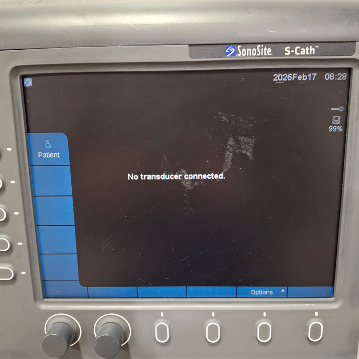 Sonosite S-Cath Ultrasound