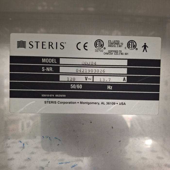 Steris QDJ04 Dual Compartment Warming Cabinet
