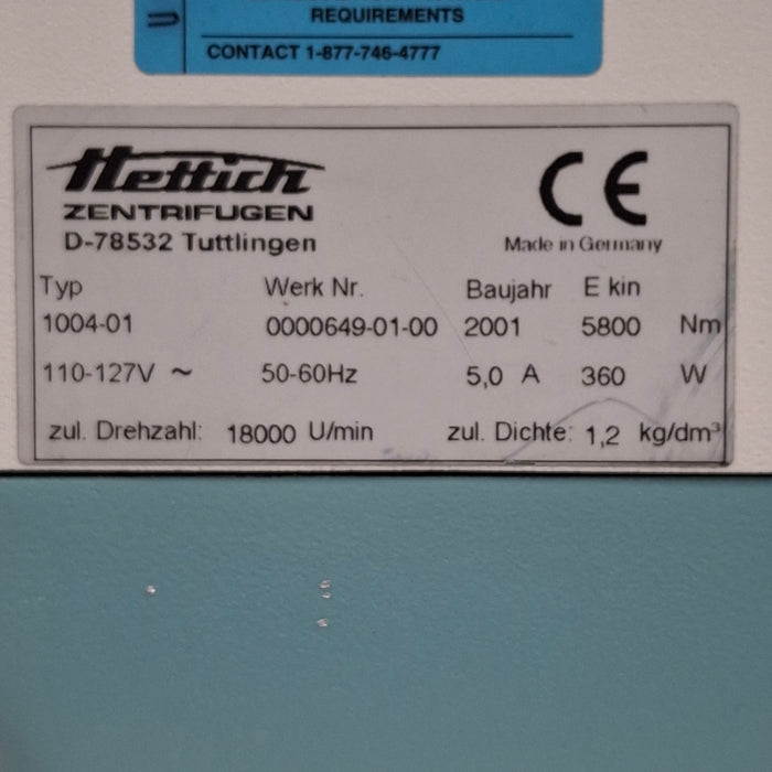 Hettich Instruments EBA 21 Centrifuge