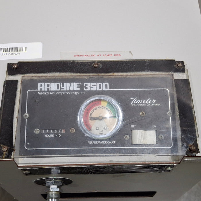 Timeter Instrument Corporation Airdyne 3500 Compressor
