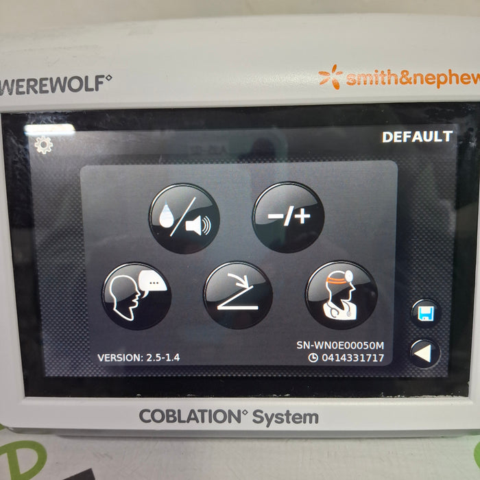 Smith & Nephew Werewolf Video Coblation System