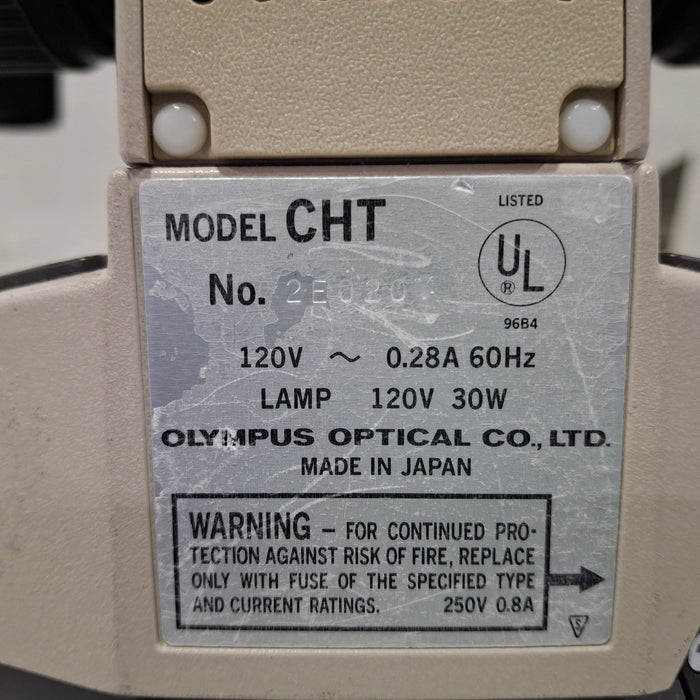 Olympus CH-2 Binocular Microscope