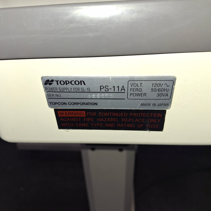Topcon Medical SL-1E Slit Lamp