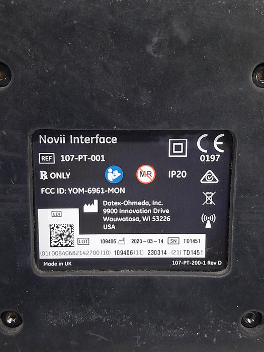 Monica Healthcare Limited 107-PT-001 Fetal Monitor