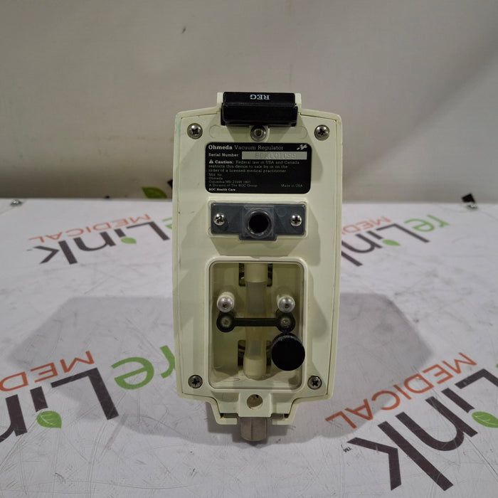 Ohmeda Medical Vacuum Regulator