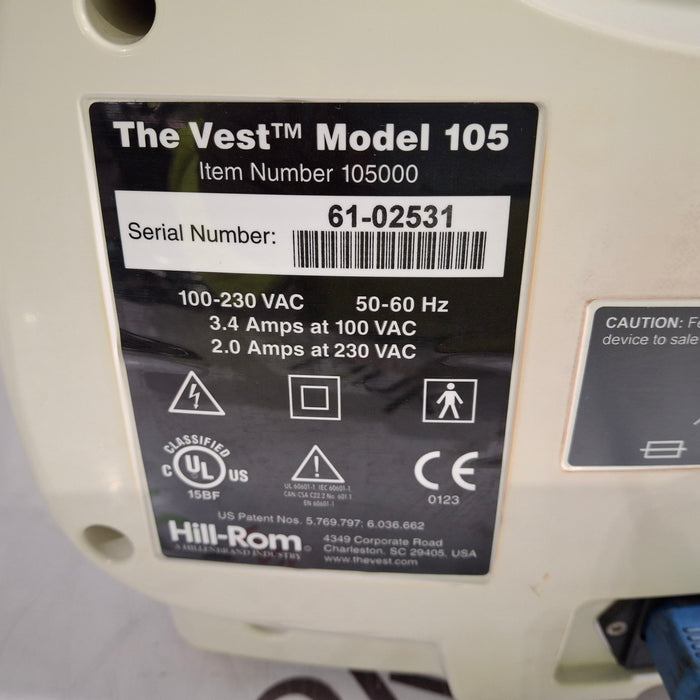 Advanced Respiratory The Vest 105 Airway Clearance Device