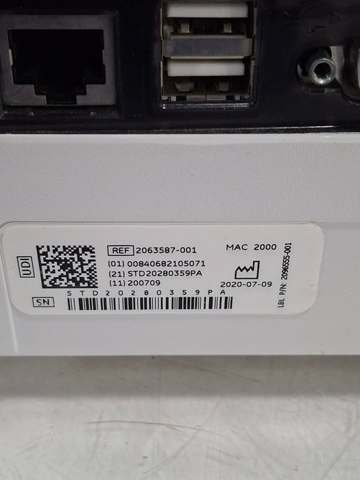 GE Healthcare MAC 2000 ECG