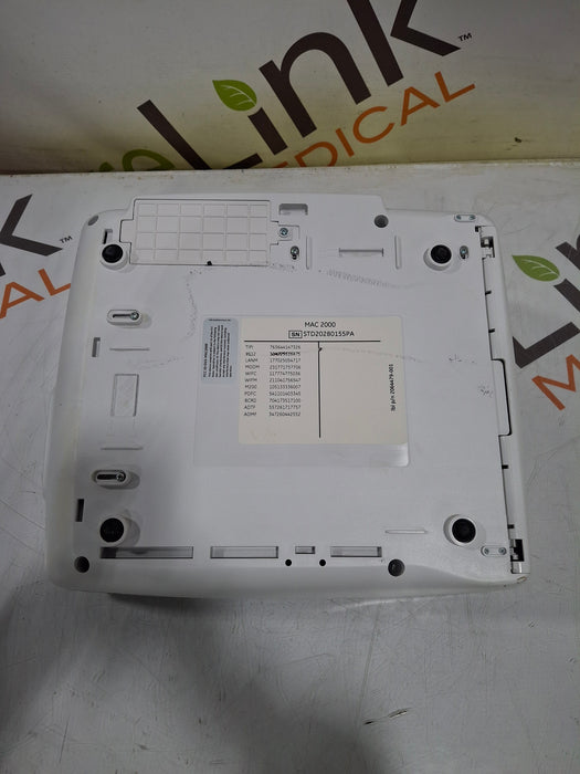 GE Healthcare MAC 2000 ECG